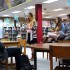 Hollie Peto stands up to tell the Student Council this month’s budget.