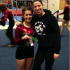 Gymnast Tia Leonard with new coach Angela Plotner