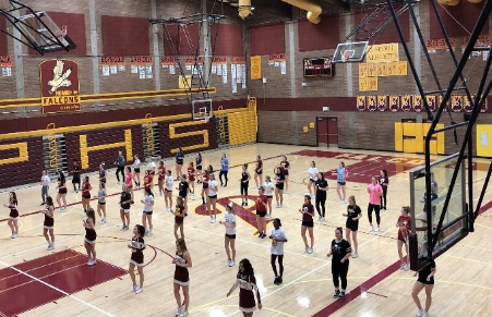 Girls Basketball Cheer Tryouts 2017