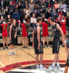 The Boys Basketball Team Begins Their Season in the First Game Against Camas