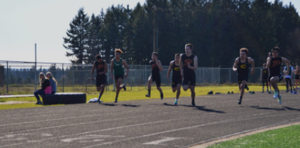 First Prairie Track Meet Against the Evergreen Plainsmen
