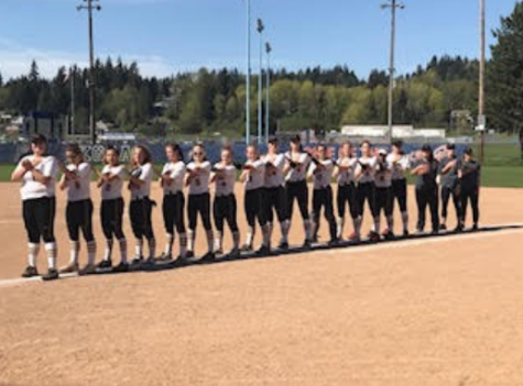 Prairie Softball Controls Fort Vancouver in League Game