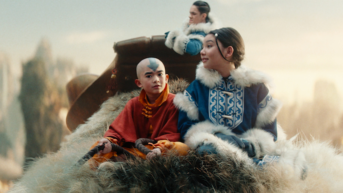 The three leads of the new Avatar: The Last Airbender