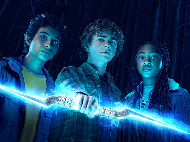 Cast of the Percy Jackson series for the first season 