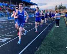 The High School Track meet held at La Center High School.