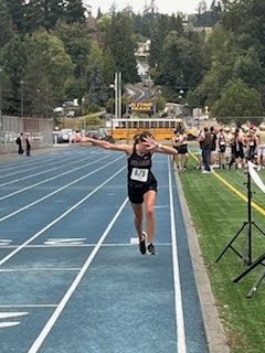 Caption: Track/Field competing against other schools and having fun!