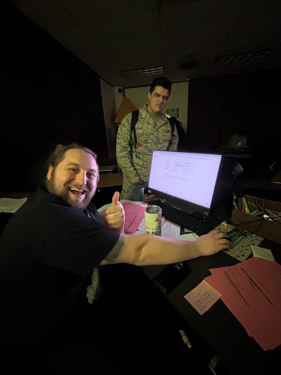 Mr Root and Gabe lamia reaction to the new bathroom passes. Showing that not all people have the same feelings and some think its great and some do not like the system for prairie.


