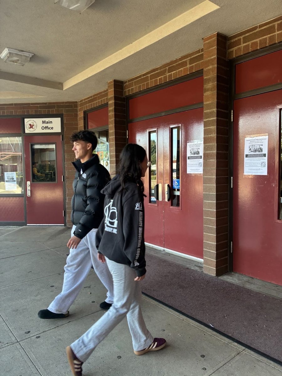 As Senior Everett Steele reaches the end of his high school journey, his sister  Freshman Amelya Steele’s high school journey is just beginning.
