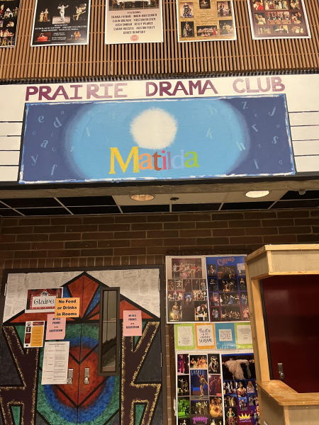 Prairie drama club puts up the next production banner.
Stay tuned!

