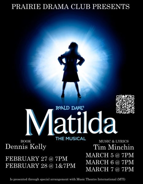 Matilda The Musical Poster.
