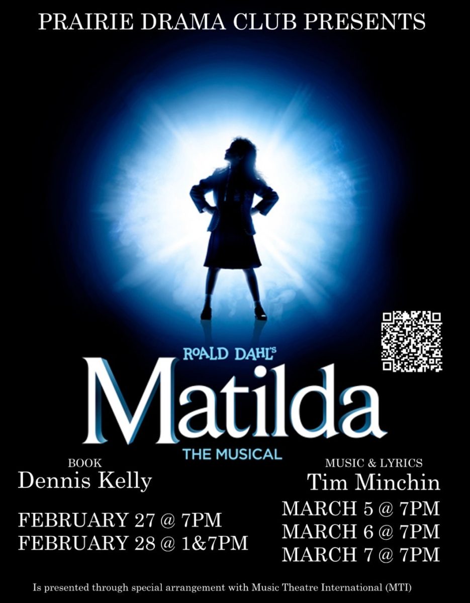 Matilda The Musical Poster.