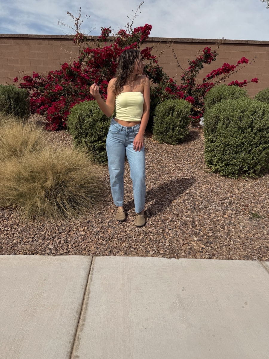 Payton Miller captured in hot Arizona sun during last year's spring break
